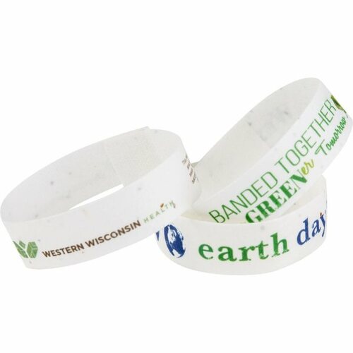 Main photo of Signature Seeded Paper Wristband