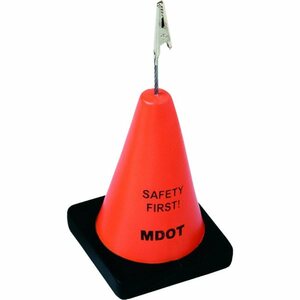 Photo of Construction Cone Stress Reliever/Memo Holder