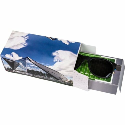 Main photo of Custom Eyewear Packaging With Imprinted Tray