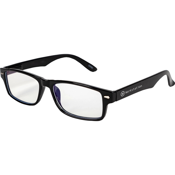 Shiny Black color option for Blue Light Blocking Glasses   Shiny Black