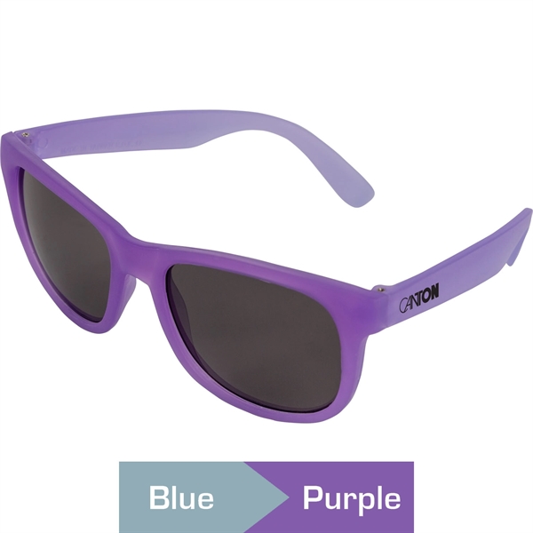 Blue-Purple color option for Color Changing Sunglasses