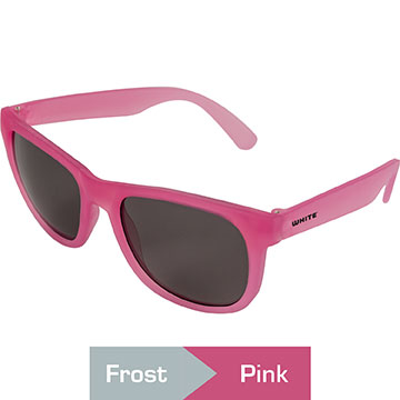 Frost Pink color option for Color Changing Sunglasses