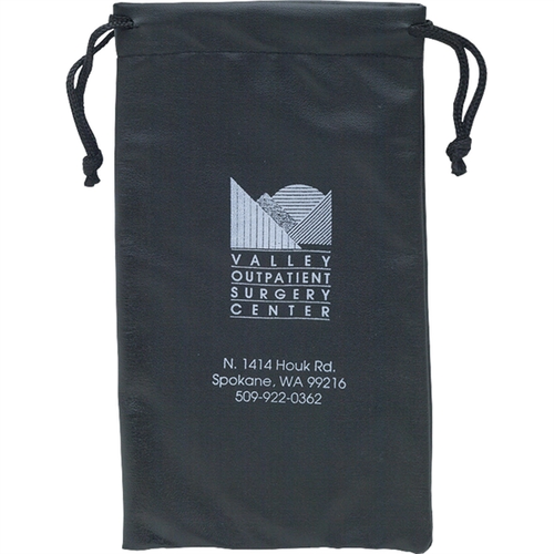 Main photo of Leatherette Drawstring Pouch