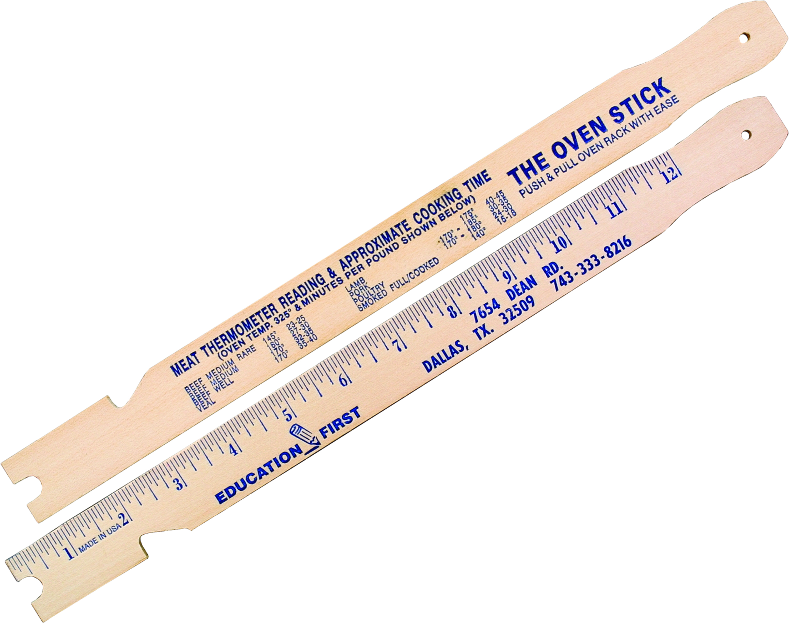 Wood color option for Oven Stick