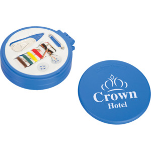 Photo of Round Hairbrush/Sew Kit/Mirror