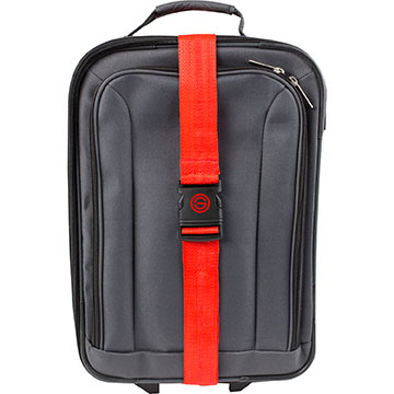 Red color option for Luggage Identifier Strap