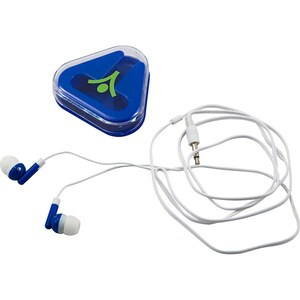 Photo of Ear Buds In Triangular Case