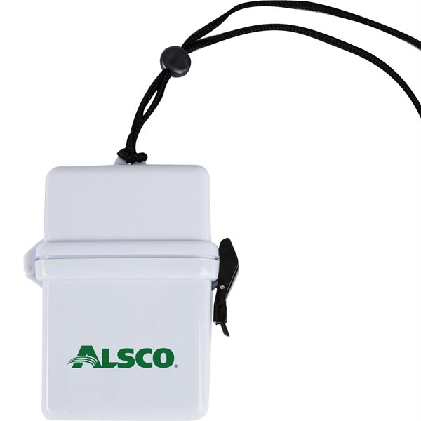 White color option for Deluxe First Aid Kit In A Plastic Container