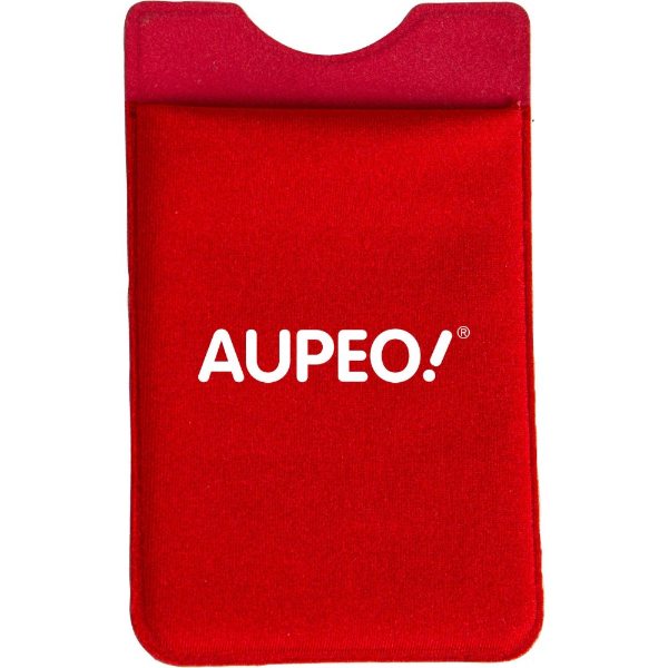 Red color option for Fabric Mobile Phone Wallet