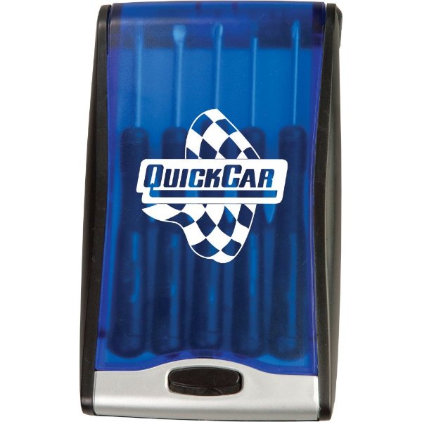 Translucent Blue color option for 5 Piece Screwdriver Kit