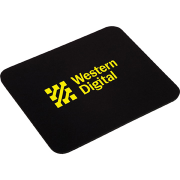 Black color option for 1/4" Thick Rectangle Mouse Pad