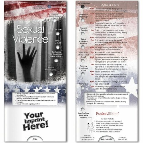 Main photo of Pocket Slider   Sexual Violence Prevention