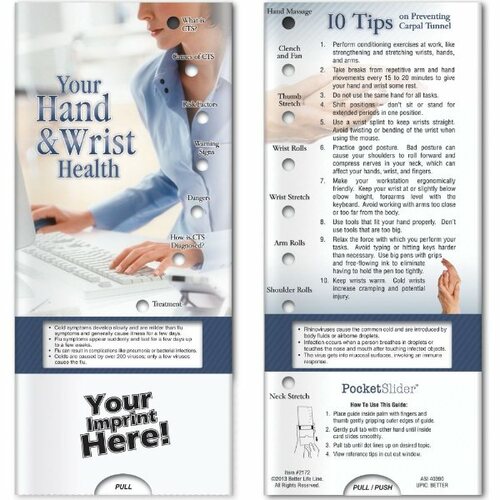 Main photo of Pocket Slider   Your Hand & Wrist Health