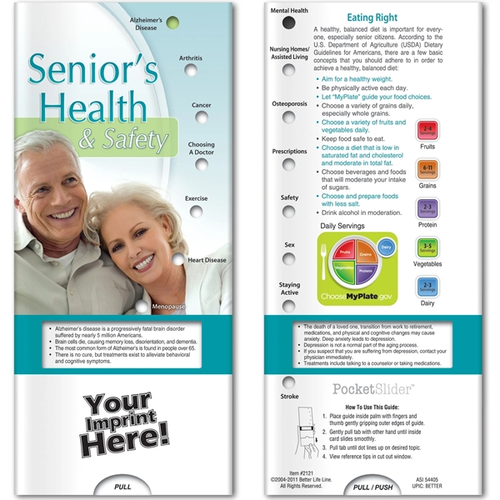 Main photo of Pocket Slider   Senior's Health And Safety