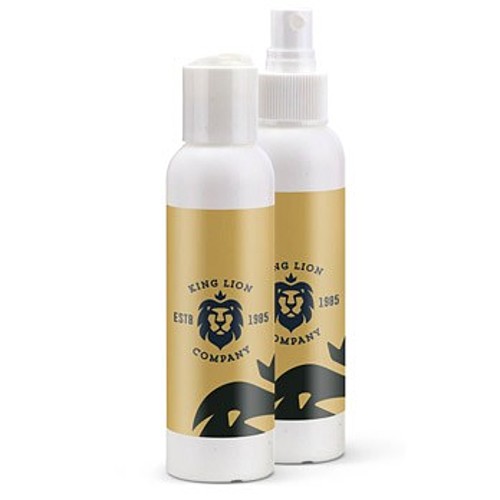 Photo of 4oz. Empty White Bottle