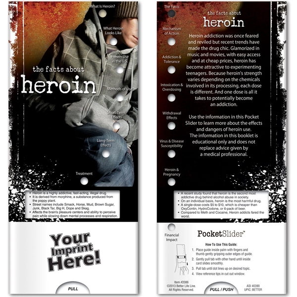 Multi color color option for Pocket Slider   The Facts About Heroin