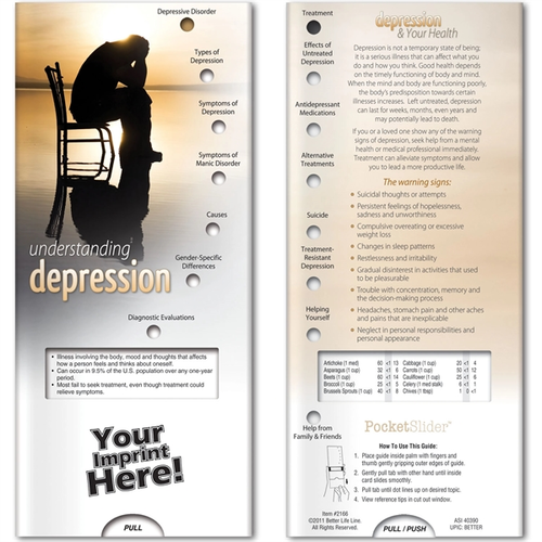 Main photo of Pocket Slider   Understanding Depression