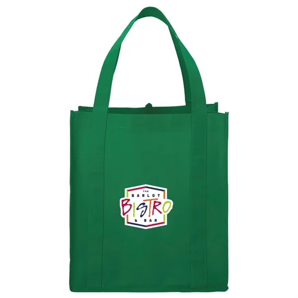 Green (Gr) color option for Little Juno Non Woven Grocery Tote
