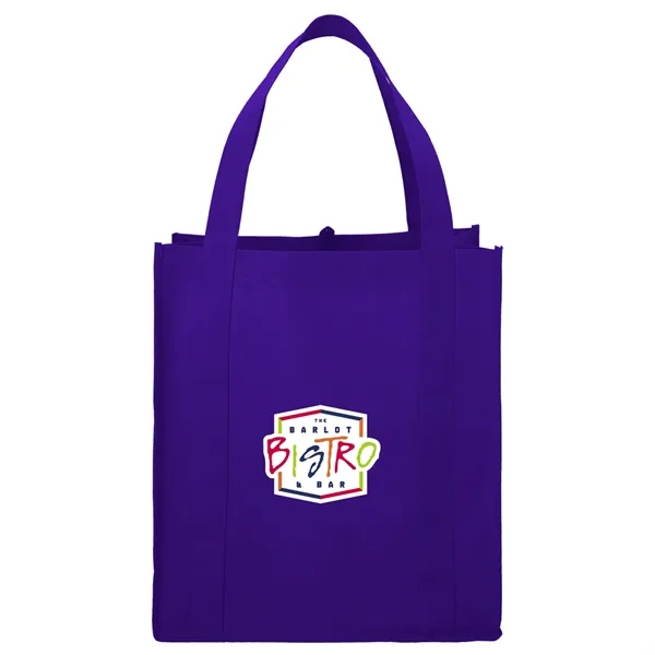 Purple (Pu) color option for Little Juno Non Woven Grocery Tote