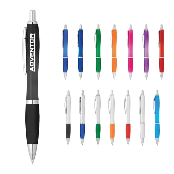 Black (Bk) color option for Nash Retractable Ballpoint Pen