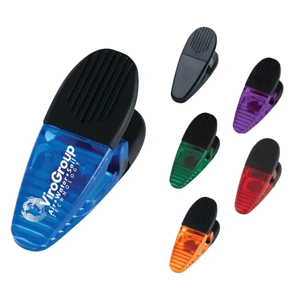 Translucent Blue (Tbl) color option for Magnetic Memo Clip