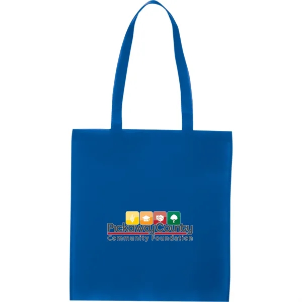 Royal Blue (Bl) color option for Zeus Non Woven Convention Tote