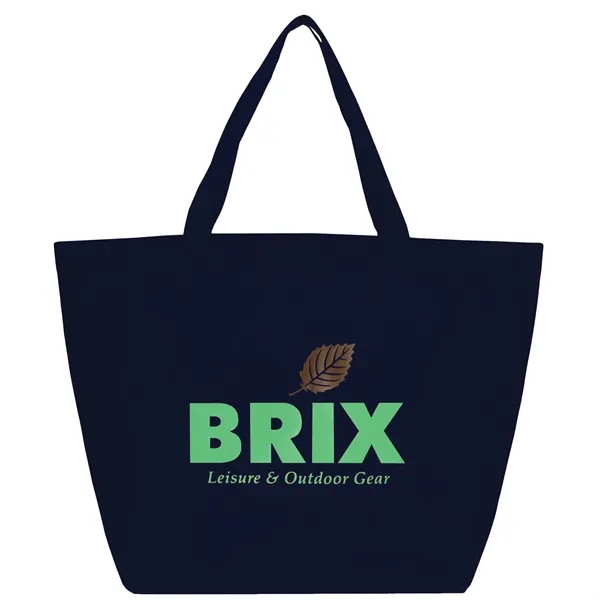 Navy (Ny) color option for Ya Ya Budget Non Woven Shopper Tote