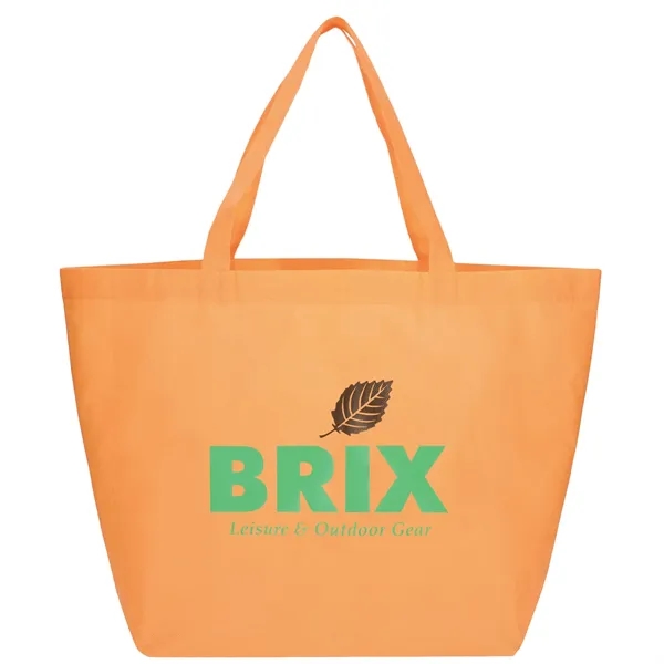 Orange (Or) color option for Ya Ya Budget Non Woven Shopper Tote