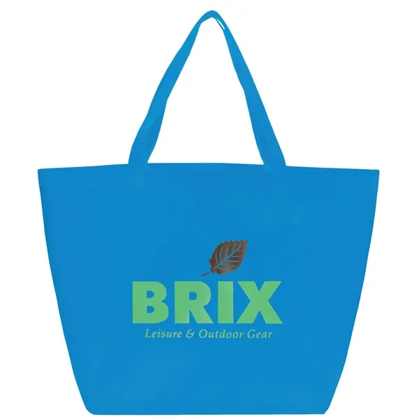 Process Blue (Pbl) color option for Ya Ya Budget Non Woven Shopper Tote