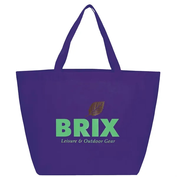 Purple (Pu) color option for Ya Ya Budget Non Woven Shopper Tote