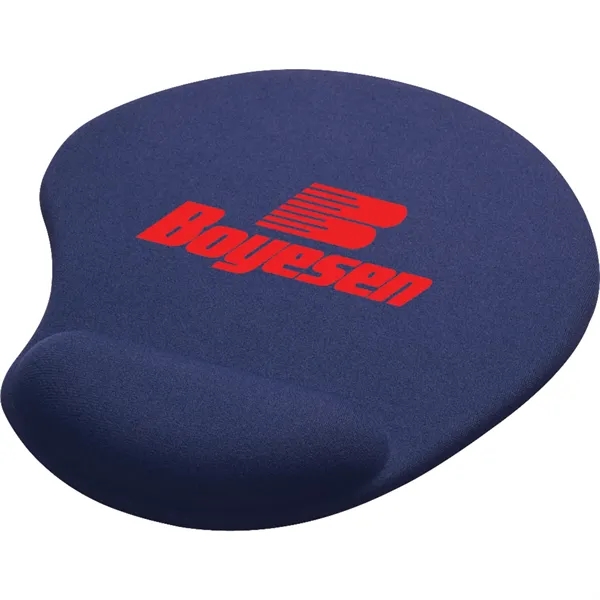 Blue (Bl) color option for Solid Jersey Gel Mouse Pad / Wrist Rest