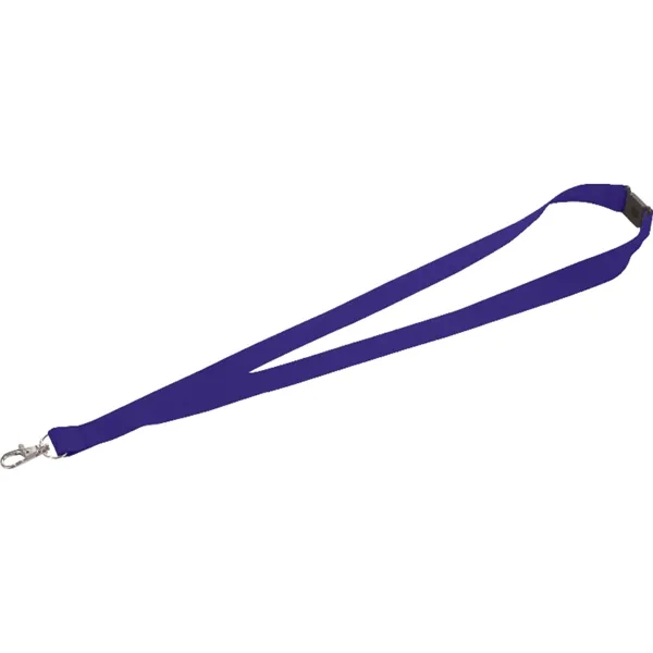 Navy (Ny) color option for Breakaway Swivel Lobster Clasp Lanyard