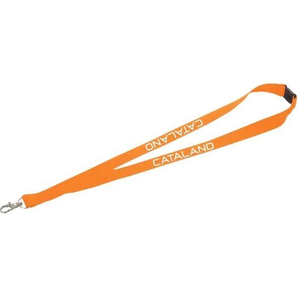 Orange (Or) color option for Breakaway Swivel Lobster Clasp Lanyard
