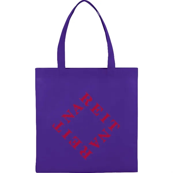 Purple (Pu) color option for Small Zeus Non Woven Convention Tote