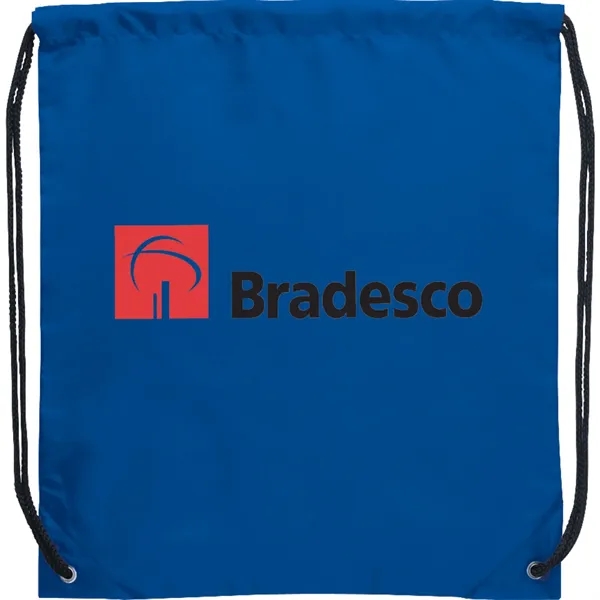 Blue (Bl) color option for Oriole Polyester Drawstring Bag