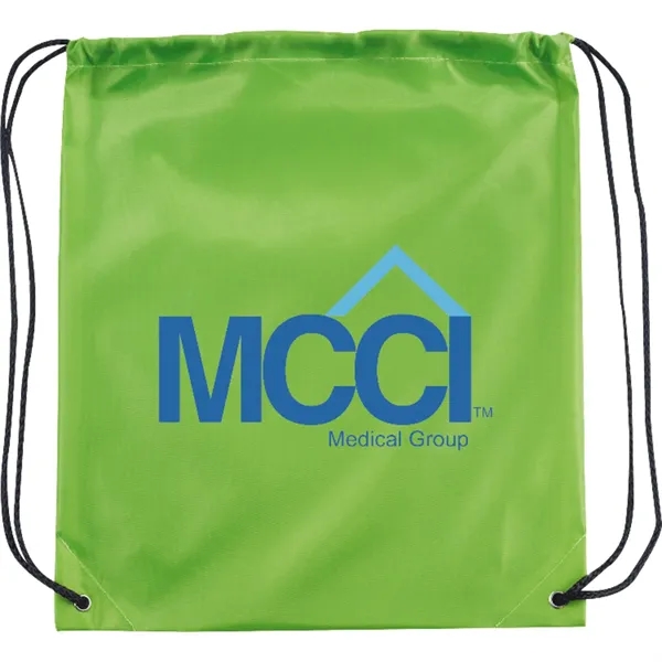 Lime Green (Lgr) color option for Oriole Polyester Drawstring Bag