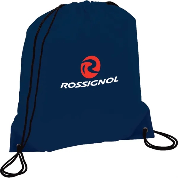 Navy Blue (Nbl) color option for Oriole Polyester Drawstring Bag