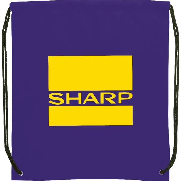 Purple (Pu) color option for Oriole Polyester Drawstring Bag