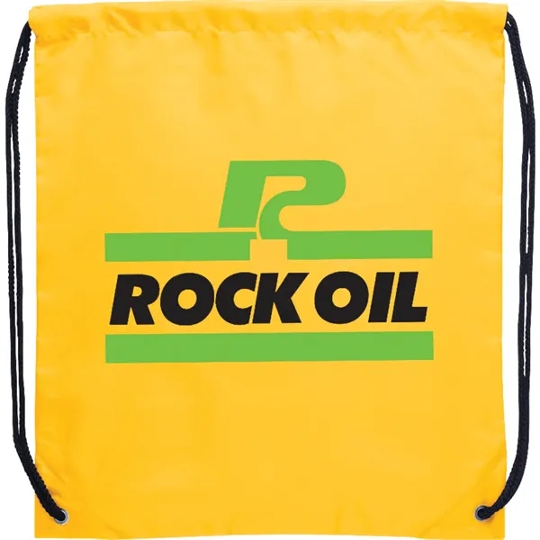 Yellow (Ye) color option for Oriole Polyester Drawstring Bag