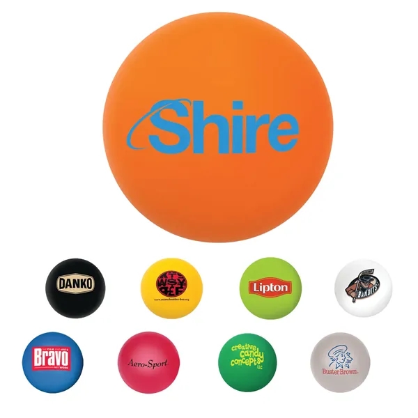 Orange (Or) color option for Round Stress Reliever