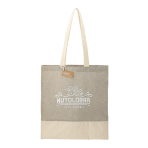 Photo of Split Recycled 5oz Cotton Twill Convention Tote