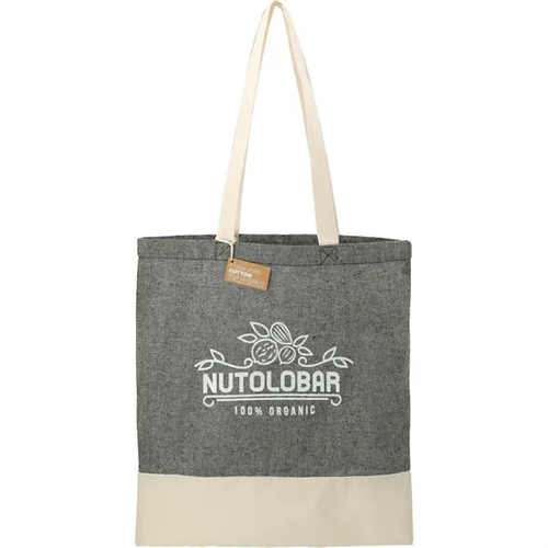 Main photo of Split Recycled 5oz Cotton Twill Convention Tote