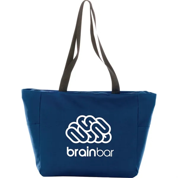 Navy (Ny) color option for Essential Zip Convention Tote