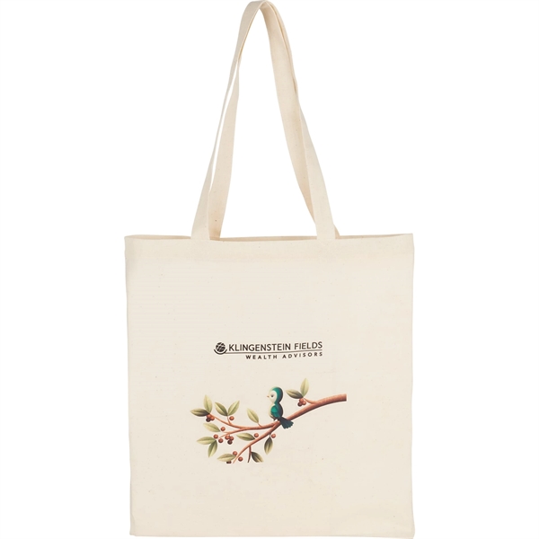 Natural (Nt) color option for 100% 4oz Cotton Canvas Convention Tote