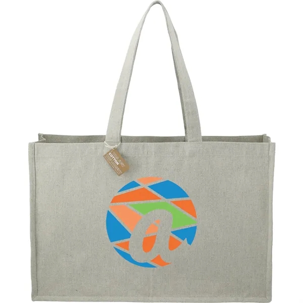 Gray (Gy) color option for Repose 10oz Recycled Cotton Shoulder Tote