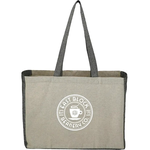 Photo of Recycled Cotton Contrast Side Shopper Tote