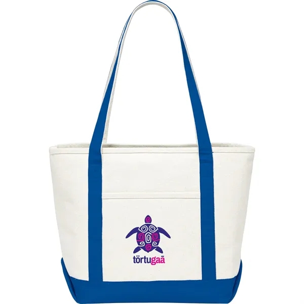 Royal (Ryl) color option for Baltic 18oz Cotton Canvas Boat Tote