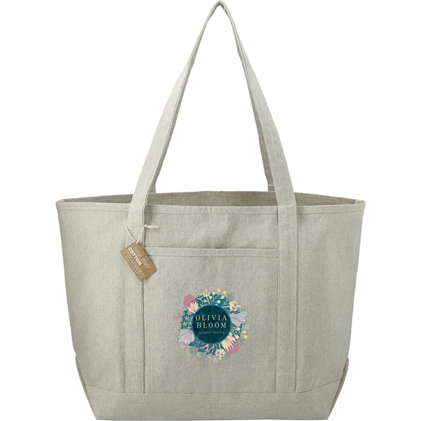 Gray color option for Repose 10oz Recycled Cotton Boat Tote