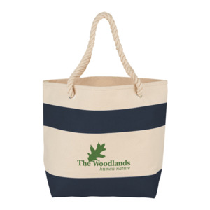 Photo of Rope Handle 16oz Cotton Canvas Tote