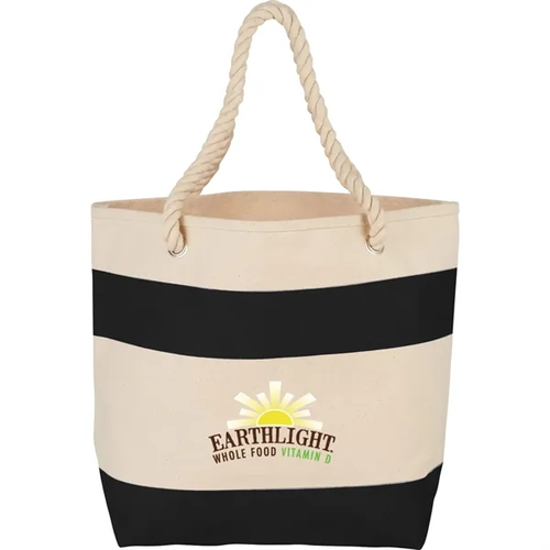 Main photo of Rope Handle 16oz Cotton Canvas Tote